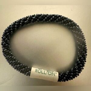 NWT Aid Through Trade famous Roll-On® Bracelet Bracelet Midnight Blue Black